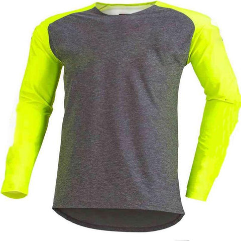 Mountain Bike Shirt Motorcycle Jersey Long Sleeve Cycling Wear Motocross Racing -OS00696-Veeddydropshipping