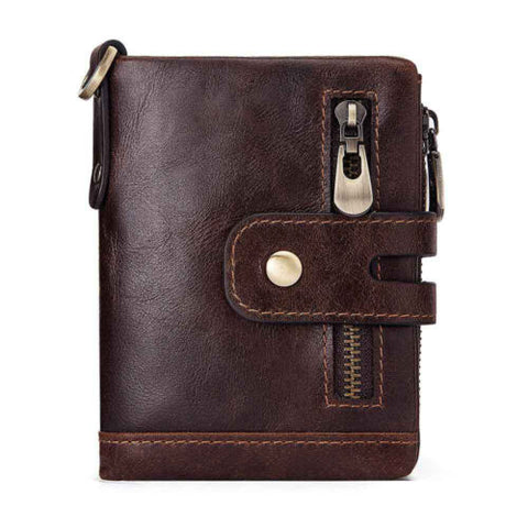 Blocking Wallet Genuine Leather Purse-MF00784-Veeddydropshipping