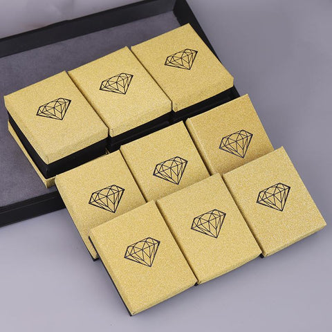jewelry organizer shape Black box Earrings bow case Square-JW01706-Veeddydropshipping