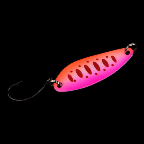5PCS/Lot 4cm 5g Fishing Bait Fishing Metal Spoon Lure Bait For Trout Bass Spoons Small-OS00461-Veeddydropshipping