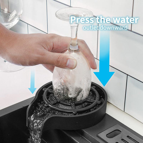 Waterfall Kitchen Sink Large Single Slot-TI00625-Veeddydropshipping