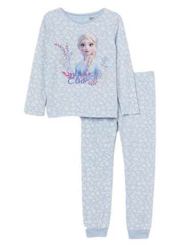 Children Clothing Cartoon Frozen Elsa Girls Long Sleeve Pajama Sets Kid Baby Pyjamas Sleepwear Spring Home Nightgown