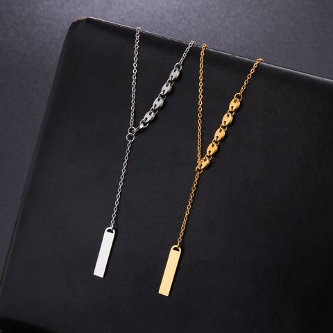 Nostril Chain Necklaces for Women Stainless Steel Jewelry-JW01215-Veeddydropshipping
