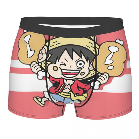 Boxer Briefs Underwear One Piece Anime Highly Breathable Birthday-MF01668-Veeddydropshipping
