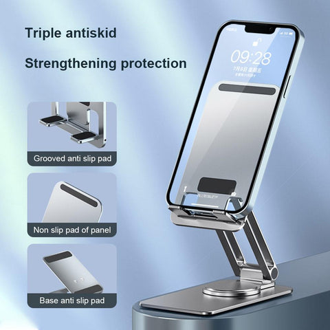Tablet Mobile Phone Stand Universal Mobile Phone Support Foldable Handsfree Adjustable-PA00595-Veeddydropshipping