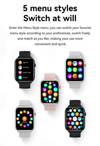 Screen Sports Modes Battery Life Support  Smart Watch for Men Women-JW01153-Veeddydropshipping