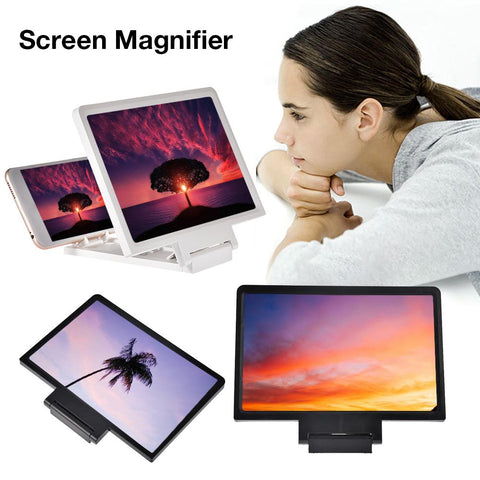 3D Mobile Phone Screen Magnifier HD Video Amplifier Stand Bracket-PA00724-Veeddydropshipping