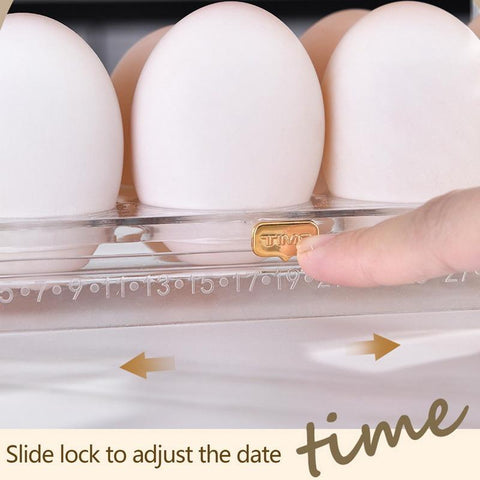 Egg Storage Box Refrigerator Organizer Food Containers-HA00795-Veeddydropshipping