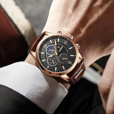 Watches Luxury Leather Casual Quartz Watch Men-JW00650-Veeddydropshipping