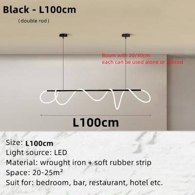 Led Tube Ceiling Chandelier-TI00420-Veeddydropshipping