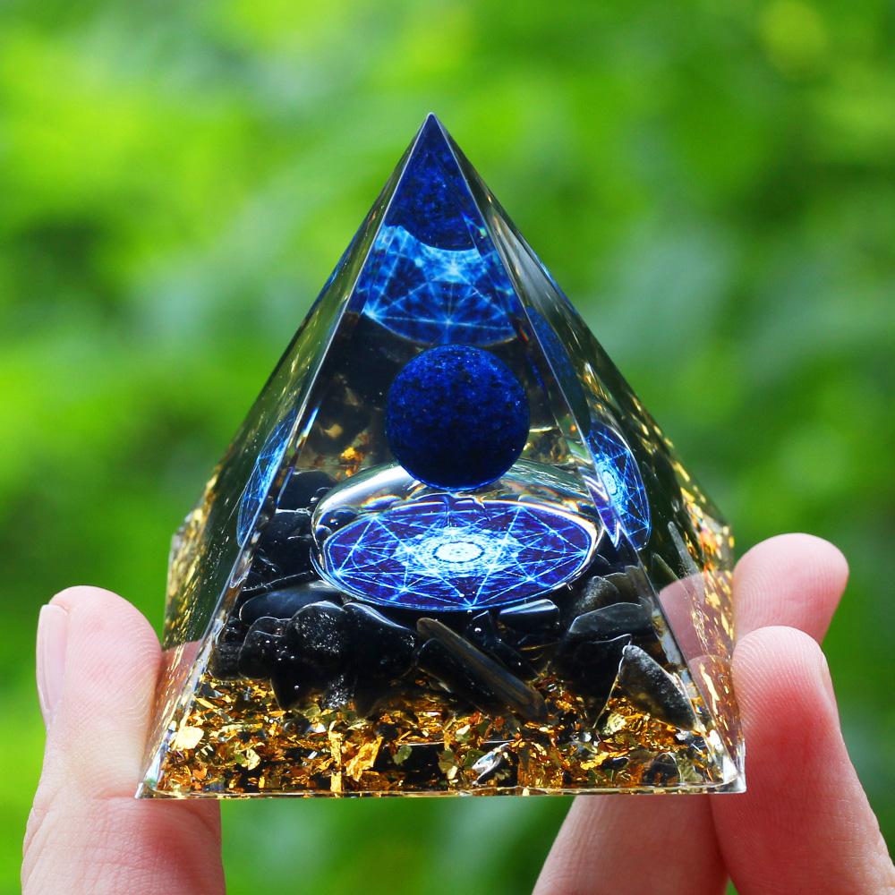 Pyramid Energy Generator Natural Amethyst-TI00678-Veeddydropshipping