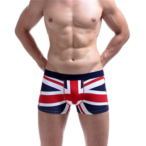 Cotton Underwear Boxers Man Intimates Boxer British Style mens-MF01483-Veeddydropshipping