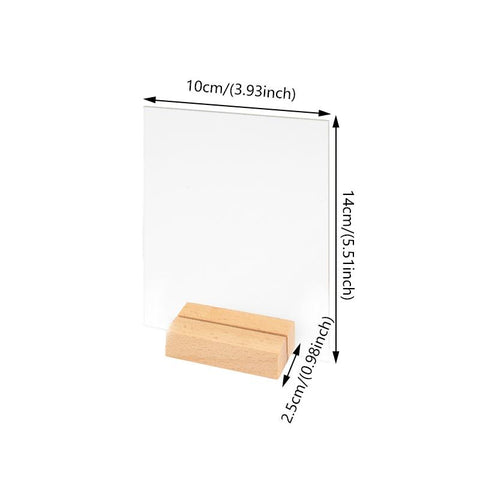 Blank Place Card Sign Wedding Table Decorations-HA01860-Veeddydropshipping