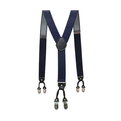 Leather Suspender Wide Elastic Pant Band Brace-MF00842-Veeddydropshipping