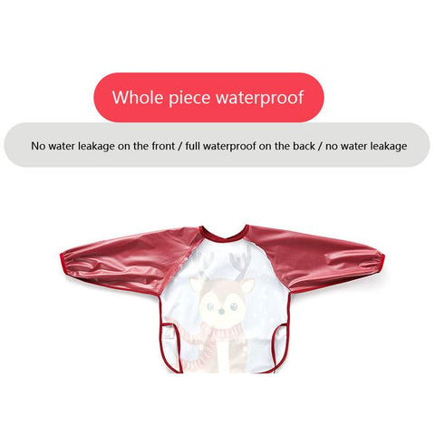 Cute Cartoon Baby Bibs Waterproof Infant Eating Bib with Pocket Children-Veeddydropshipping-5