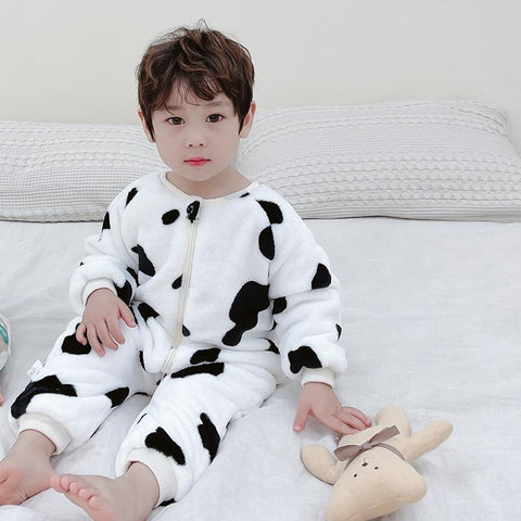 1 to 5 Years Winter Flannel Childrens Pajamas Sleeping Bags-TB01066-Veeddydropshipping
