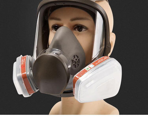 Anti-Fog Full Face Respirator Gas Mask-CO00657-Veeddydropshipping