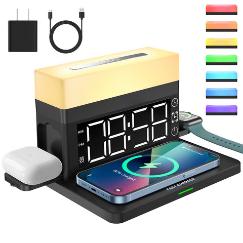 BXGG Wireless Charging Station 3 in 1 Charging Station For Multiple Devices-PA01102-Veeddydropshipping