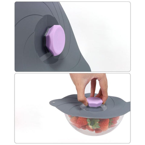 Silicone Suction Lids Food Covers Food Storage-HA00964-Veeddydropshipping