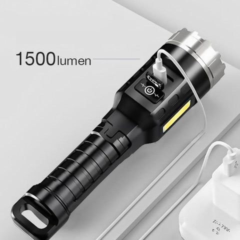 High Power Rechargeable LED Flashlight Mini Zoom Torch Outdoor Camping-TI00758-Veeddydropshipping