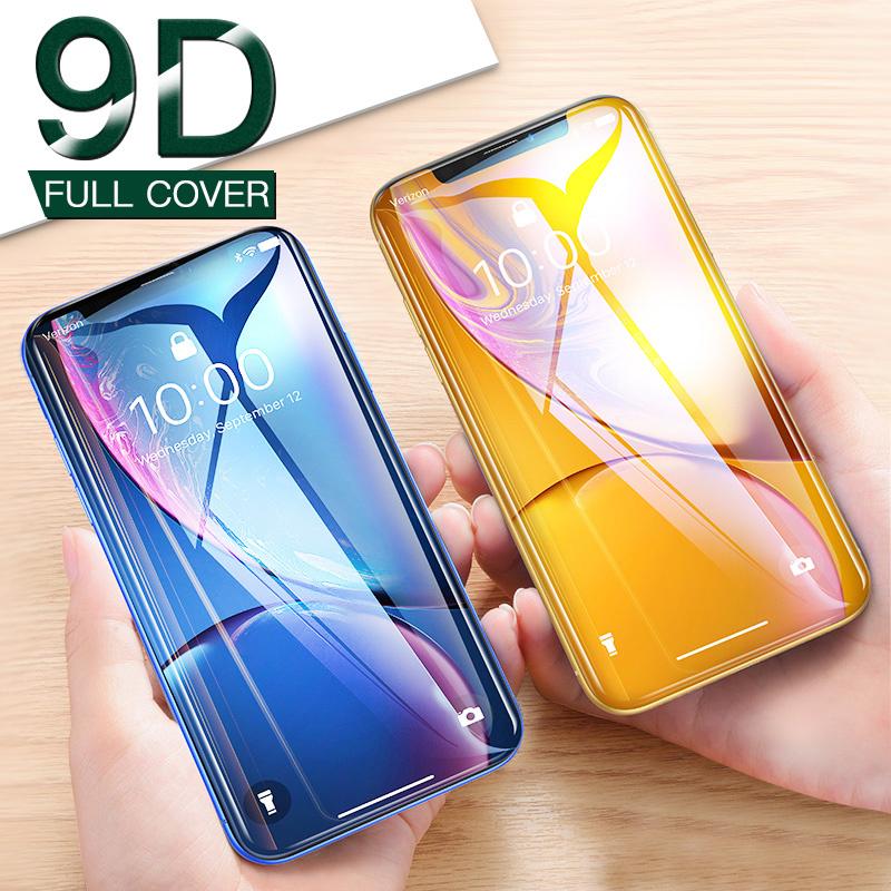 9D Sensitive Protective Glass for iPhone X XR XS 11 Pro Max High Transparency Screen-PA00573-Veeddydropshipping