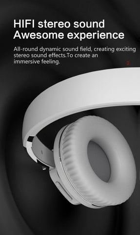 Bluetooth  Computer Wireless Bass Gaming Headset With Microphone -CO00424-Veeddydropshipping
