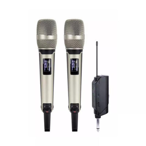 Wireless Karaoke Microphone Dynamic UHF Home Studio Recording -CE01248-Veeddydropshipping