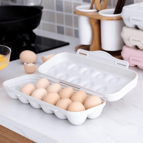 Egg Storage Box Refrigerator Organizer Food Containers-HA00795-Veeddydropshipping