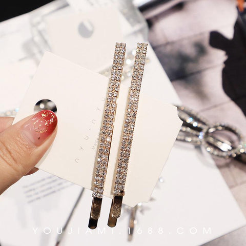 Rhinestones Hair Clip Hair Accessories Jewelry headdress -JW00481-Veeddydropshipping