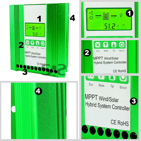 Wind Solar Hybrid Controller Wind Turbine-TI00673-Veeddydropshipping