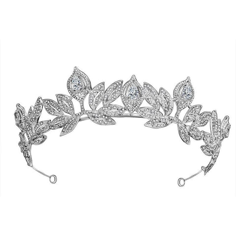 Wedding Crown Hairband Hair Jewelry Engagement Accessories  -JW00472-Veeddydropshipping