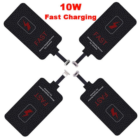 5V/2A 10W Qi Fast Wireless Charger Receiver for  IPhone-PA01083-Veeddydropshipping
