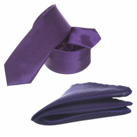 Set Mens Necktie Pocket Square For-MF00727-Veeddydropshipping