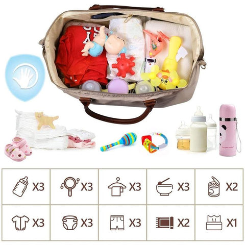 Travel Mommy Bag Portable Maternity Bag Milk Bottle Insulation Bag-TB00197-Veeddydropshipping