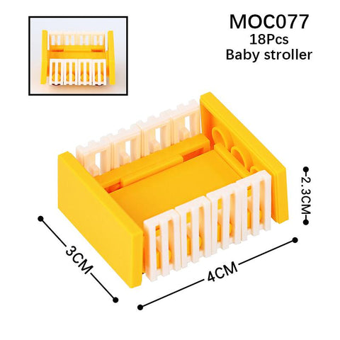 Compatible City MOC Building Blocks Bricks Parts Furniture Kits Kids-TB01500-Veeddydropshipping