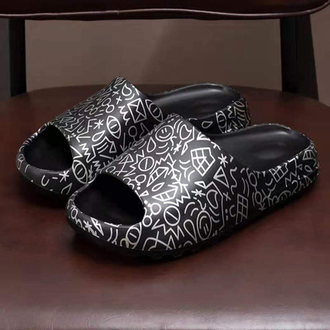 Women Thick 2022 Summer Fashion Printed Platform-BS01161-Veeddydropshipping