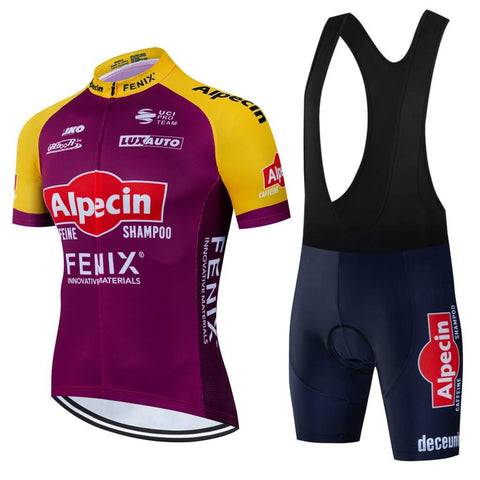 Cycling Outfit Mtb Male Clothing Alpecin Clothes Costume Bike Suit Man Blouse-OS01159-Veeddydropshipping