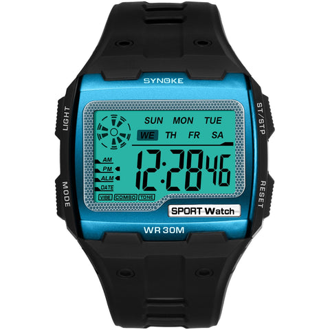 Fashion Watches Men Big Dial Screen Sport Watch Waterproof -JW00724-Veeddydropshipping