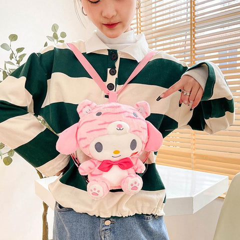 Kawaii Plush Sanrio Backpack Kitty Backpacks for Girls-TB00079-Veeddydropshipping