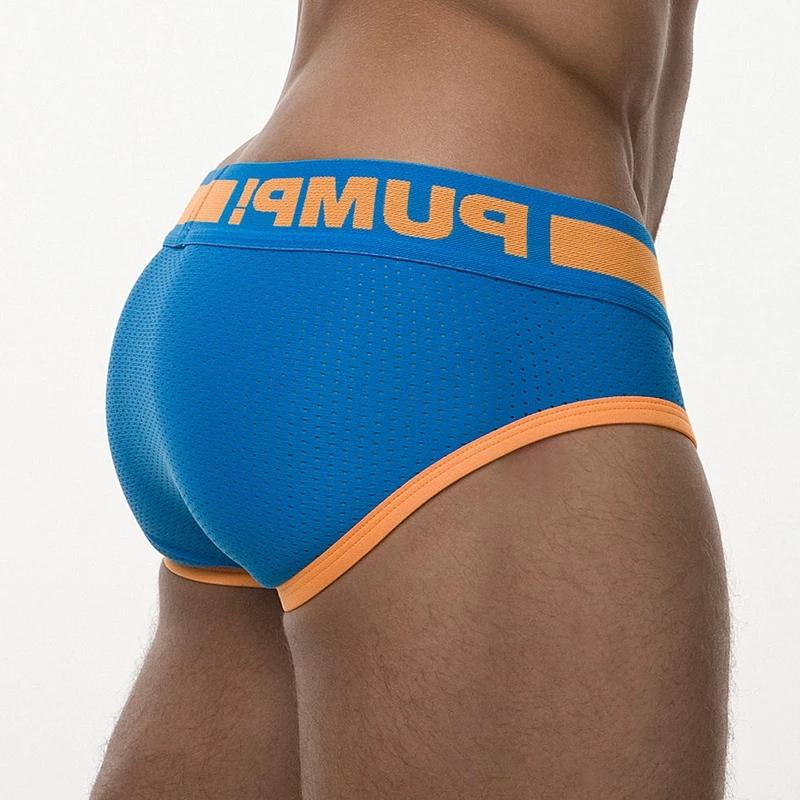 Bikini  Briefs Slip Cotton Mens Panties Breathable Gay-MF01554-Veeddydropshipping