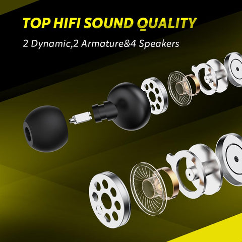 Ture Wireless Earbuds Stereo Earphones Bluetooth-Veeddydropshipping