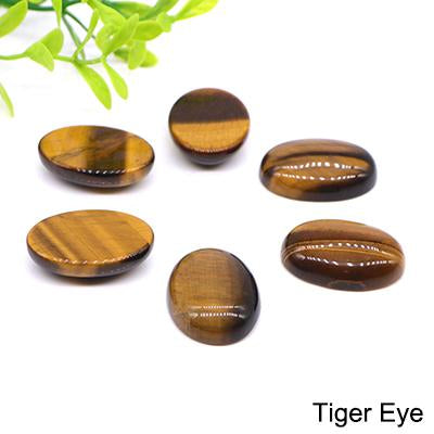 Cabochon Natural Stone Healing Crystal  Spacers Beads-JW01482-Veeddydropshipping