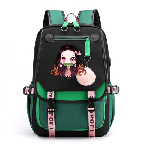 Kawaii Cartoon School Bag for Adults Large Capacity Manga To Travel-BS00026-Veeddydropshipping