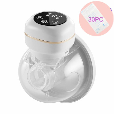 Hands Free Milk Pump Wearable Electric Breast Pump LCD Display Low-TB00652-Veeddydropshipping
