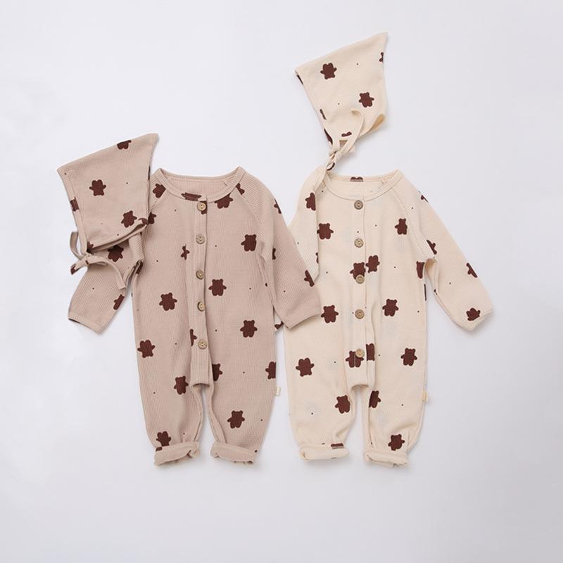 2 Pcs Newborn Baby Romper For 0-24M Organic Cotton Baby-Veeddydropshipping-8