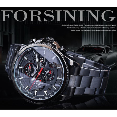 Stainless Steel Men Mechanical Automatic Wrist Watches -JW00617-Veeddydropshipping