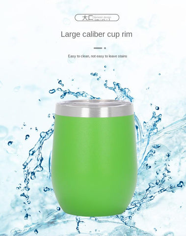 Vacuum Flask Beer Mug Stainless Steel Coffee Cup-HA01295-Veeddydropshipping