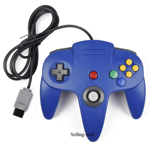 N64 Controller Joystick Gamepad Long Wired For Nintendo 64 Console Games -CE01424-Veeddydropshipping