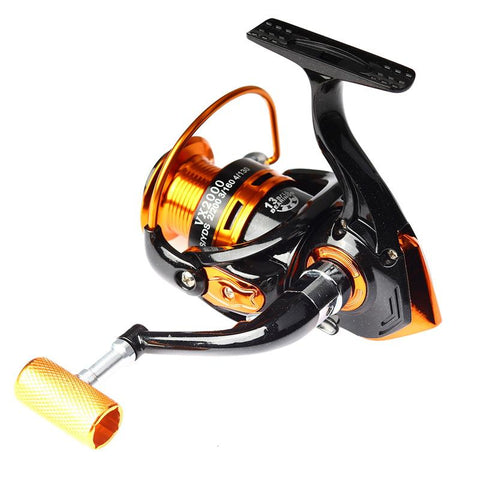 Topline Tackle Ultralight Spinning Saltwater Fishing Reel 1000 13 BB Metal Spool Spinning-OS00355-Veeddydropshipping