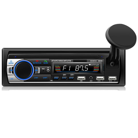 2 din car radio 12V 24V Bluetooth V5.0 Car Audio Stereo In-dash FM Aux-AM00544-Veeddydropshipping